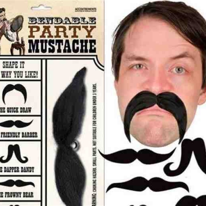 Takma Tel Tek Pala Bıyık Şaka Sihir Malzeme