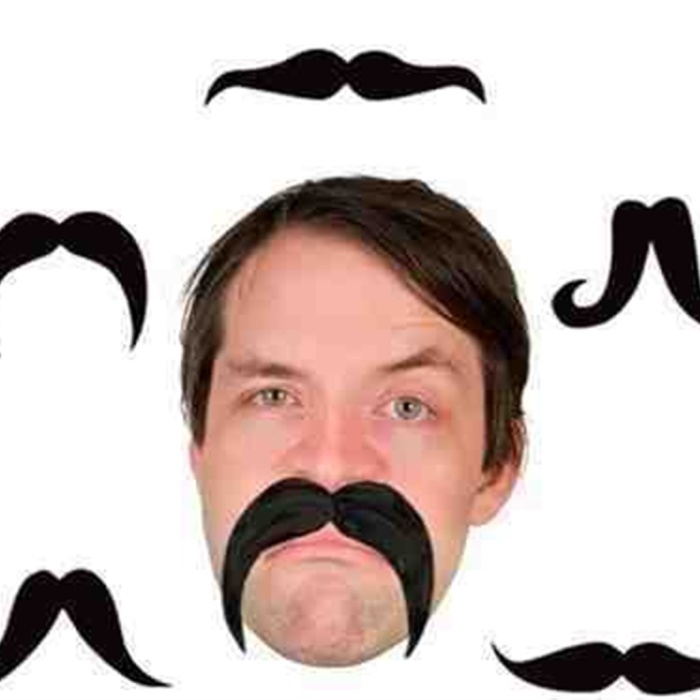 Takma Tel Tek Pala Bıyık Şaka Sihir Malzeme