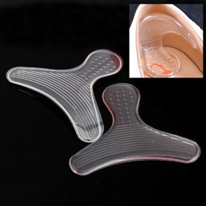 T Şeklinde Silikon Topuk Vurma Önleyici 1 Çift