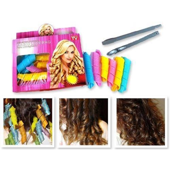 ® Pratik Kolay Saç Bigudi Seti Magic Leverage 18 Parça