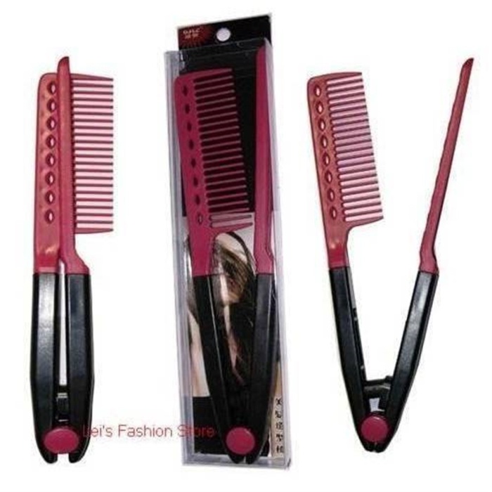 Saç Kesim Şekillendirici Düzleştirici Fön Kuaför Tarak Lob