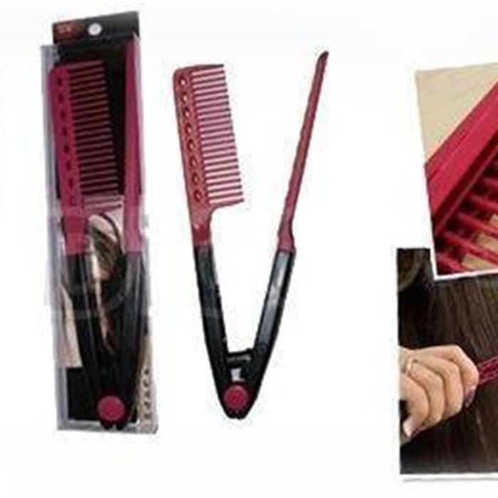 Saç Kesim Şekillendirici Düzleştirici Fön Kuaför Tarak Lob