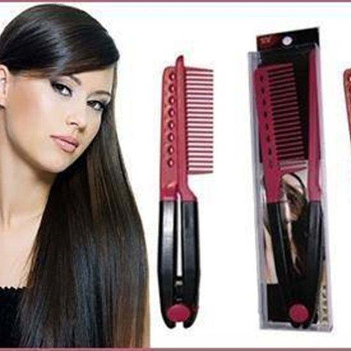 Saç Kesim Şekillendirici Düzleştirici Fön Kuaför Tarak Lob