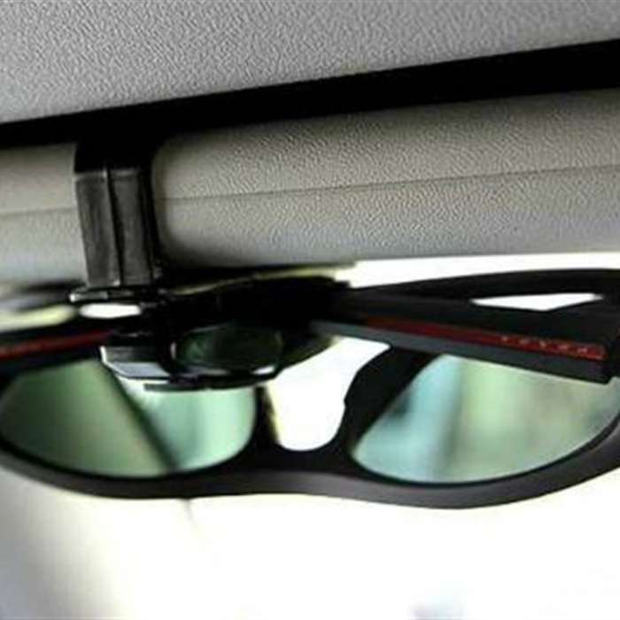 Çok Amaçlı Araç İçi Mandallı Gözlük Kartlık Kağıt Tutacağı Klips