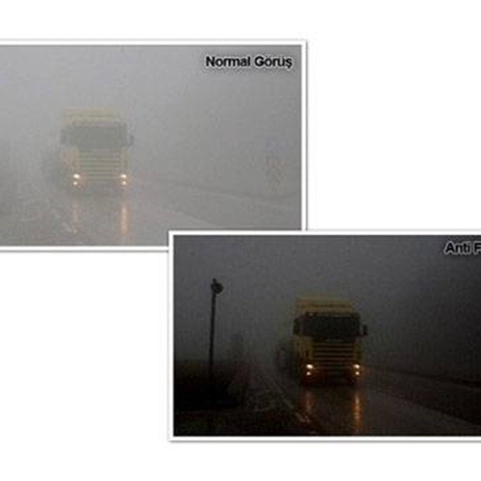 Metal Çerçeveli Anti Far Gece Görüş Gözlüğü Damla Modeli