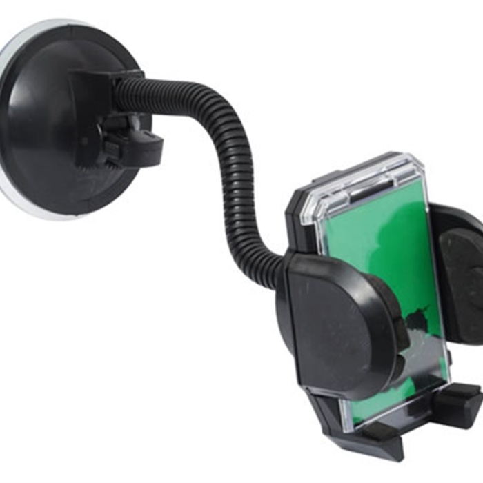 Biyomak® Spiral Gövdeli 360 Dönebilir Vantuzlu Telefon Tutucu