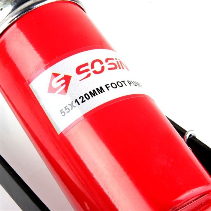 Basınç Göstergeli Büyük Boy Ayak Kalın Pistonlu Pompası