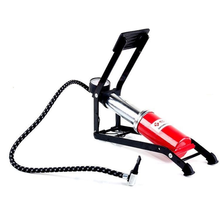 Basınç Göstergeli Büyük Boy Ayak Kalın Pistonlu Pompası