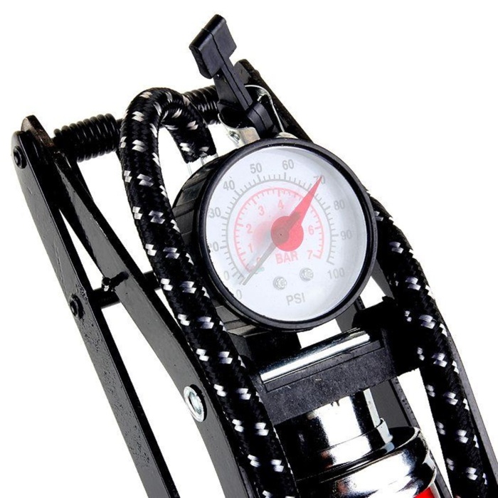 Basınç Göstergeli Büyük Boy Ayak Kalın Pistonlu Pompası