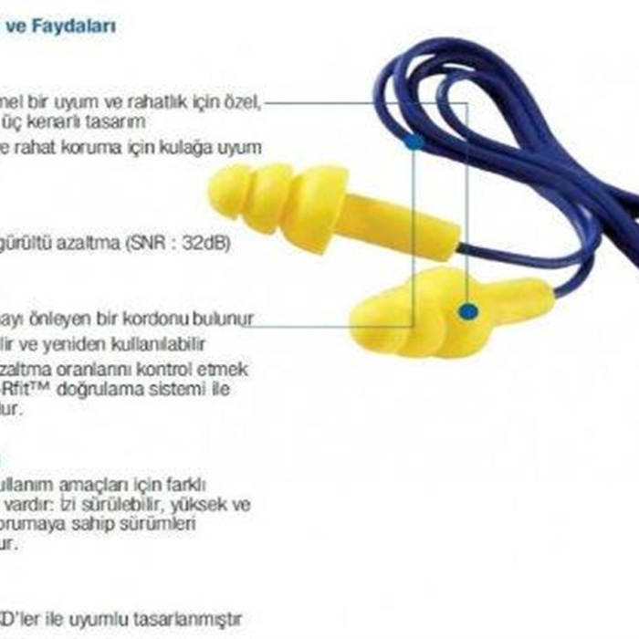 İpli Kulak Tıkacı