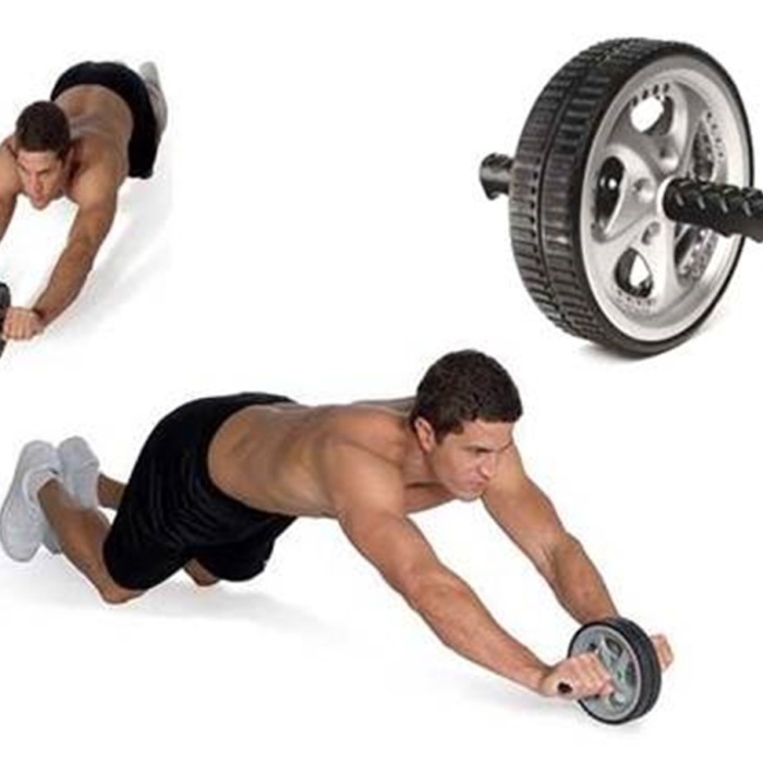 Biyomak® AB Wheel Teker Şeklinde Vücut Geliştirme Egzersiz Aleti