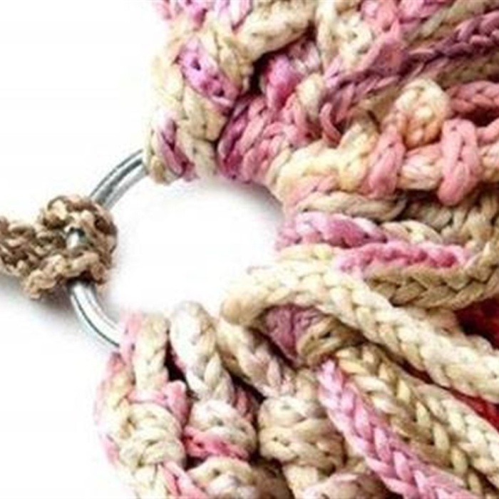 ® İp Örgülü Ekonomik Ahşap Hamak Tek Kişilik