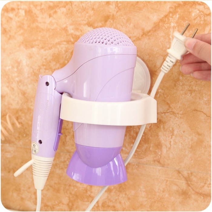 Plastik Saç Kurutma Fön Makinesi Askı Tutacak