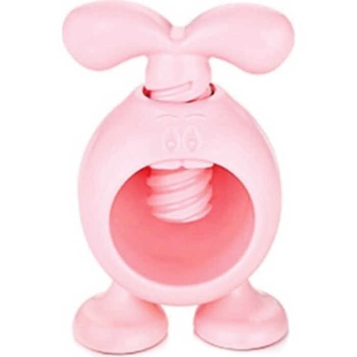 Sevimli Tavşan Tasarımlı Vidalı Sıçratmaz Fındık Kıracağı