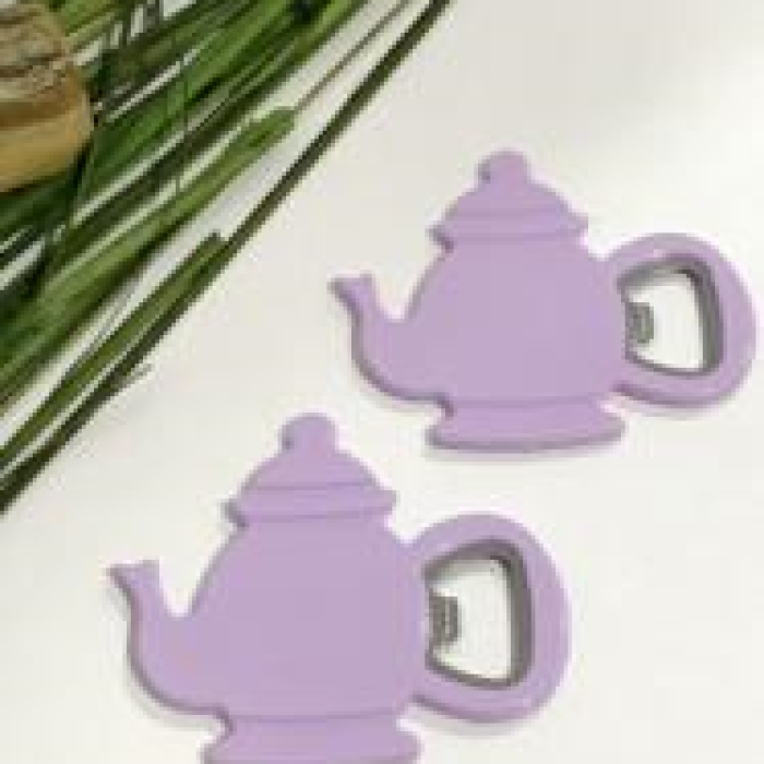 Demlik Şeklinde Mıknatıslı Dekoratif Açacak