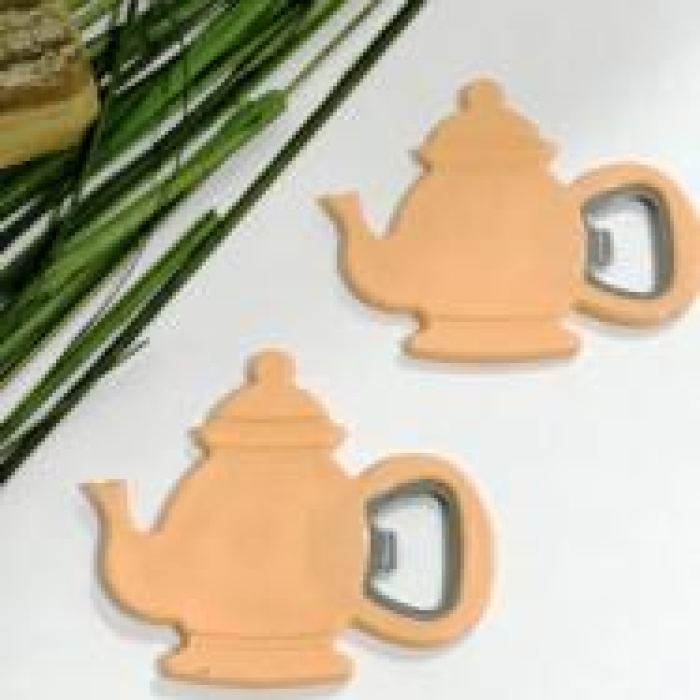 Demlik Şeklinde Mıknatıslı Dekoratif Açacak