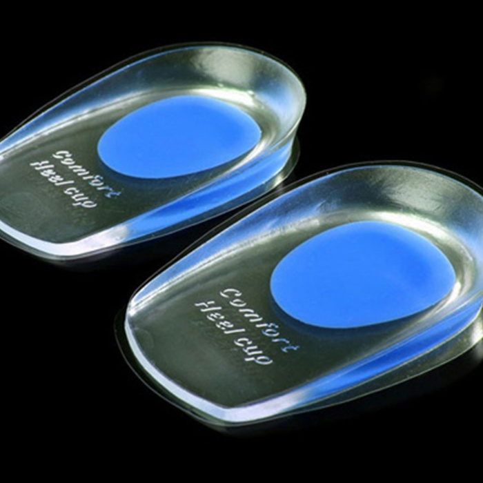 Rahatlatıcı Topuk Dikeni Silikon Ayak Taban Yastığı MAVİ