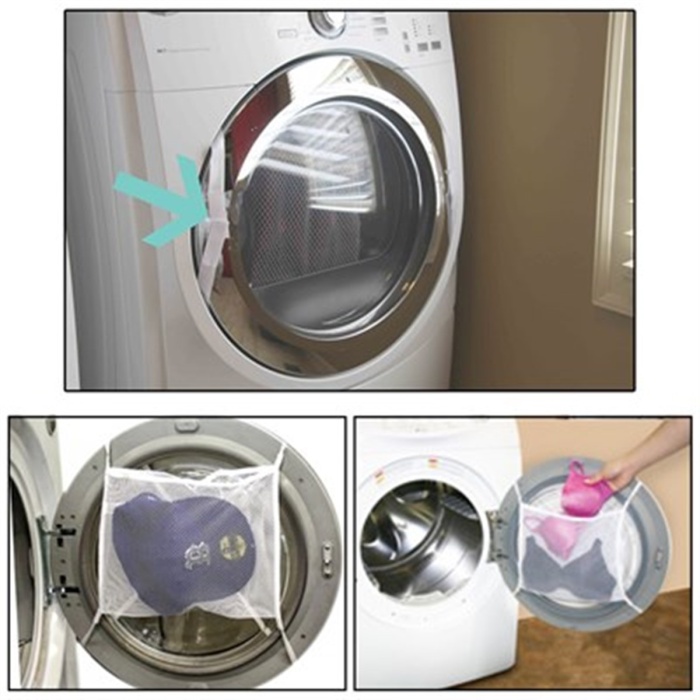 Kapak Bağlamalı Ayakkabı Sütyen Yıkama Filesi 20 cm x 30 cm