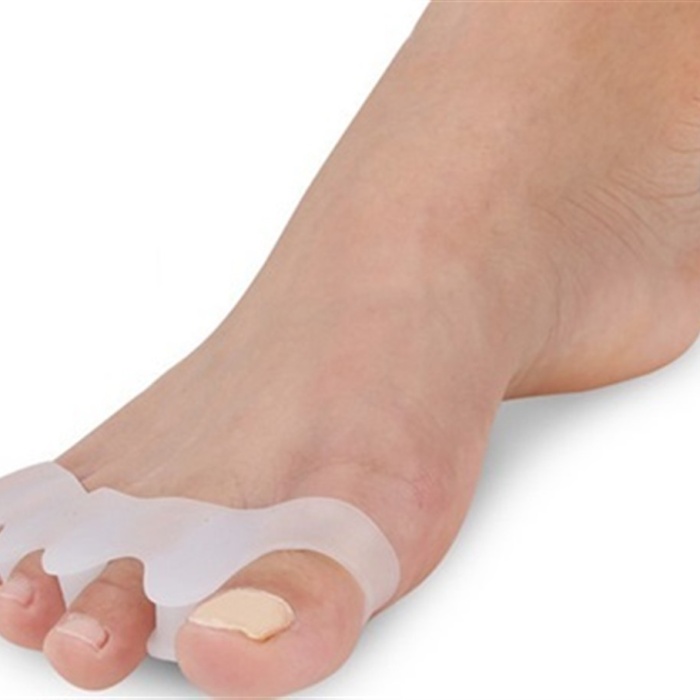 ® Ayak 5 Parmağı Ayıran Silikon Makaralı Bunyon 1 Çift