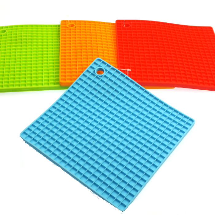 Kare Şeklinde Petek Desenli Silikon Nihale