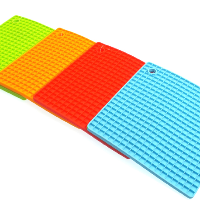 Kare Şeklinde Petek Desenli Silikon Nihale