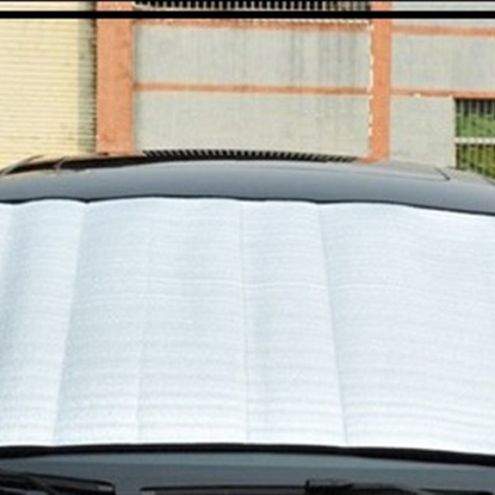 Ön Cam Metalize Parlak Aluminyum Sünger Perde 130*60 cm