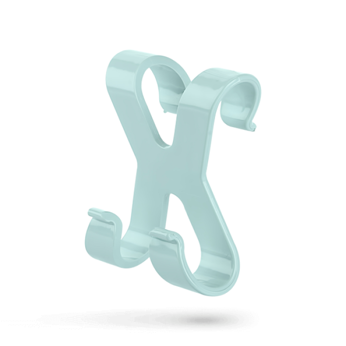 ® Hang it Pratik Havlupan Üstü 2 Kancalı Banyo Askısı