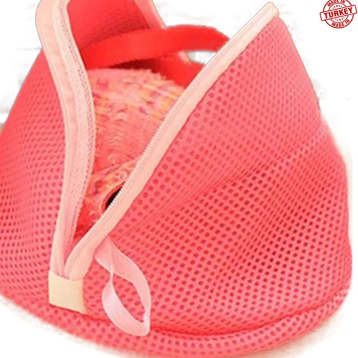 ® Fermuarlı Air File İç Çamaşır Sütyen Yıkama Taşıma Torbası