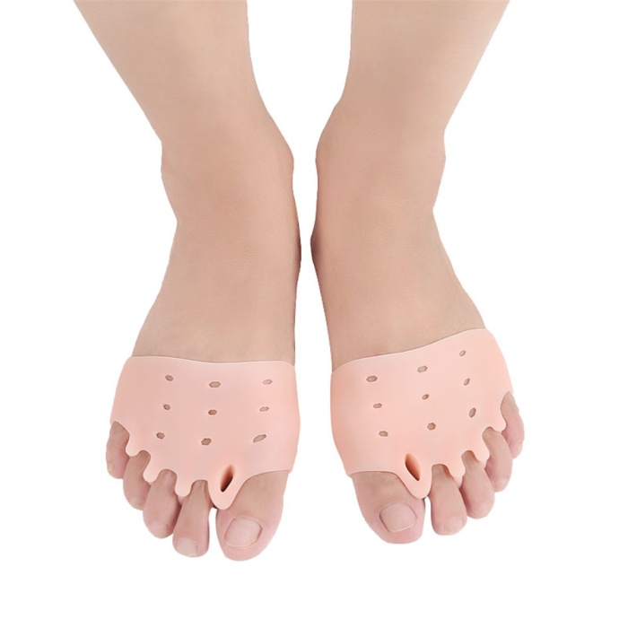 ® Ayak 5 Parmak Silikon Makaralı Gömlek 1 Çift