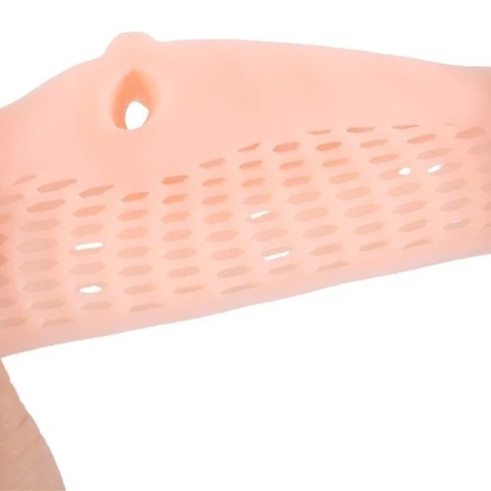 ® Ayak 5 Parmak Silikon Makaralı Gömlek 1 Çift