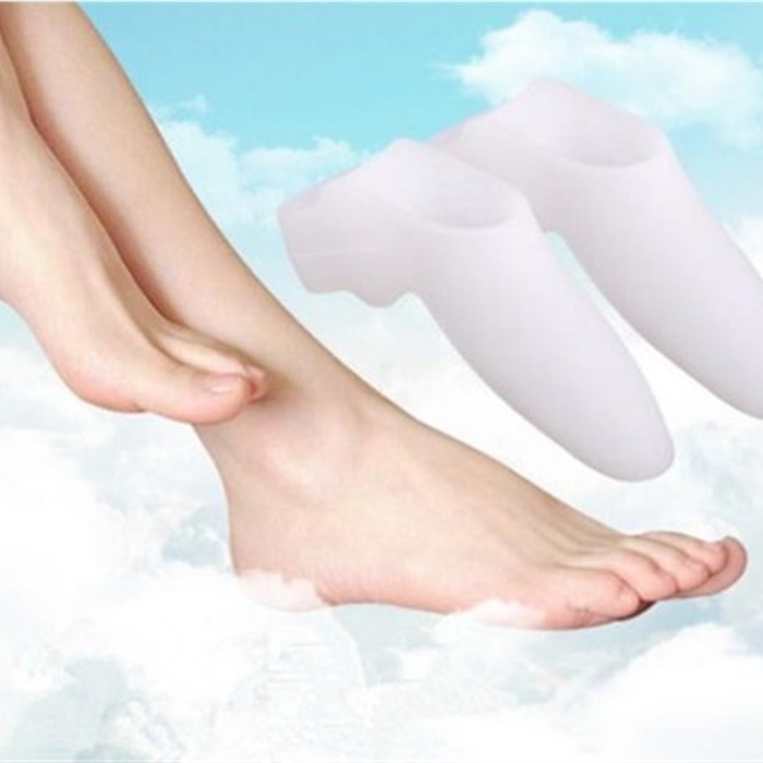 Makaralı 2 Parmağa Geçen Ayak Bunyon Koruyucu TEN RENK 1 Çift