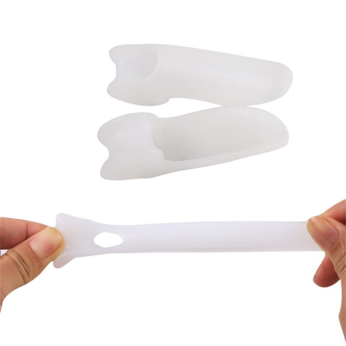 Ayak Serçe Parmak Makaralı Bunyon Koruyucu BEYAZ 1 Çift