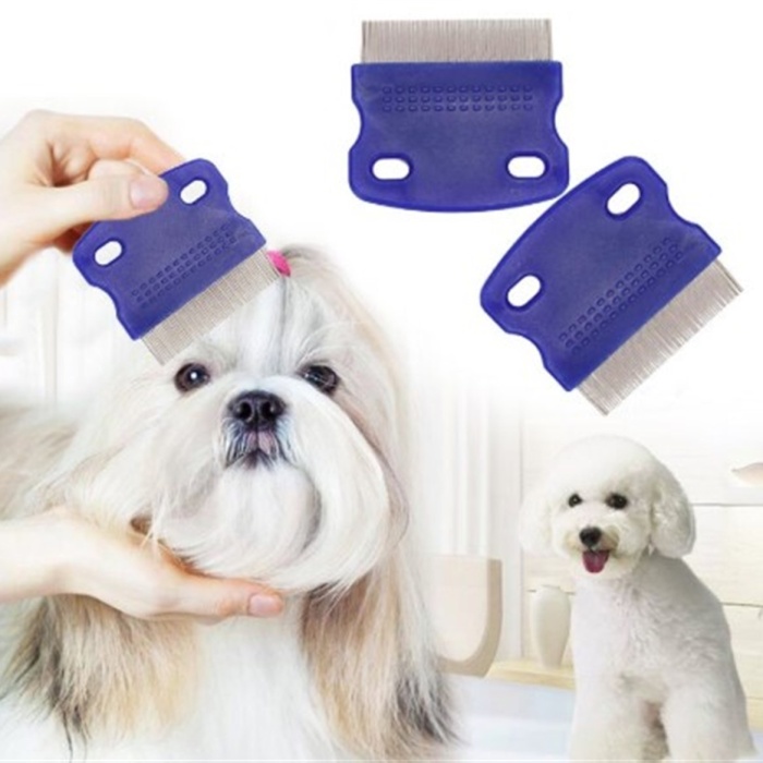 Biyomak® Köpek Kedi Tüy Toplayıcı Avuç İçi Bit Pire Önleyici Tarak