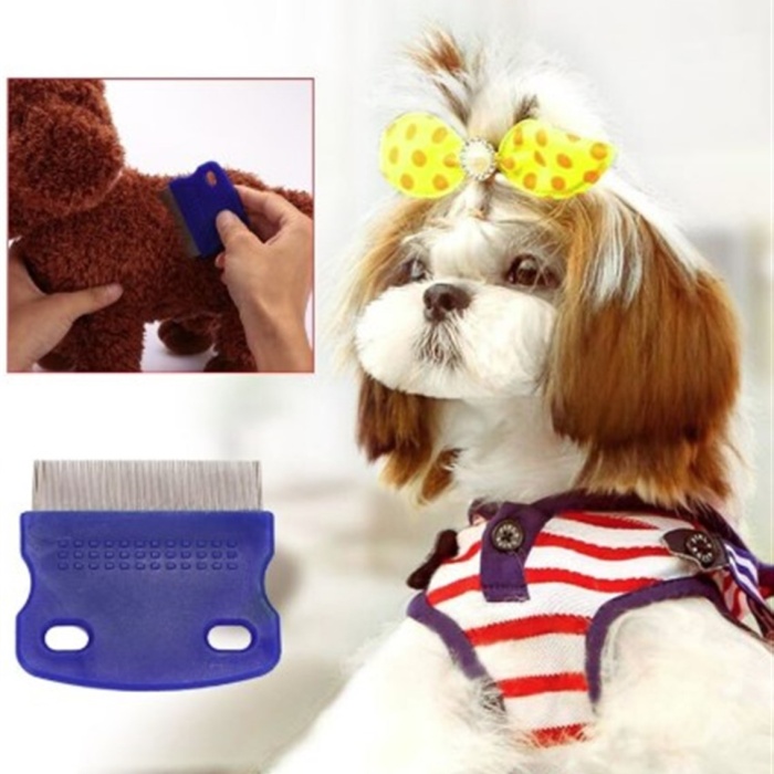 Biyomak® Köpek Kedi Tüy Toplayıcı Avuç İçi Bit Pire Önleyici Tarak