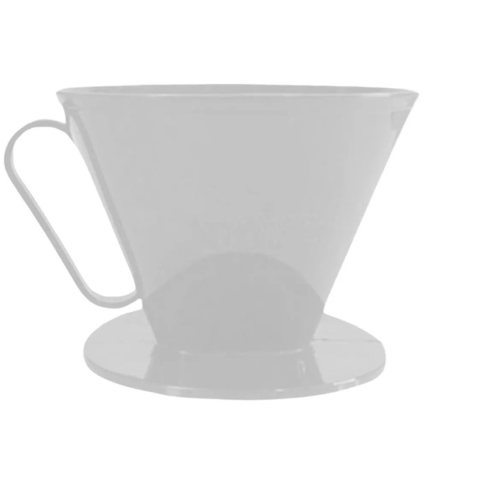 V60 Dripper Filtre Kahve Demleme Aparatı Beyaz