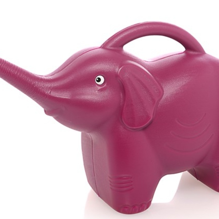 Fil Tasarımlı Çiçek Bahçe Saksı Sulama Kabı