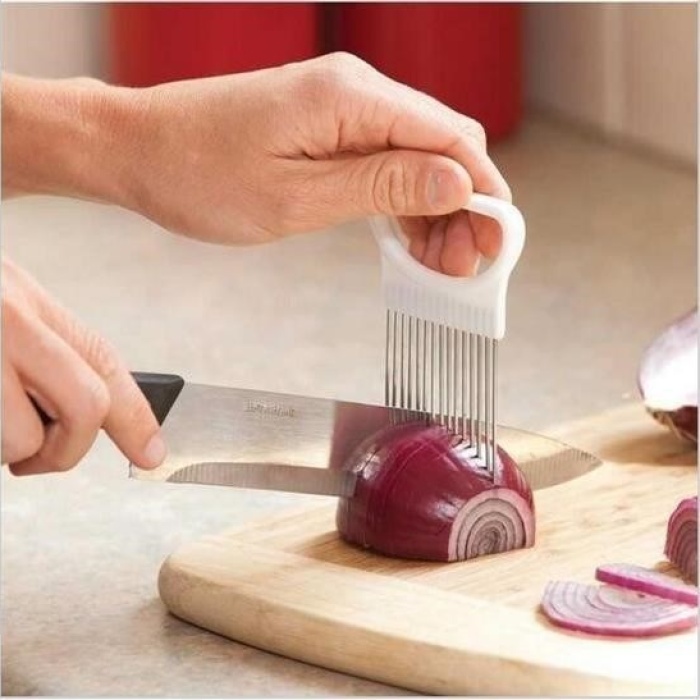 Biyomak® Pratik Kolay Eşit Şekilde Sebze Kesme Dilimleme Aleti Aparatı