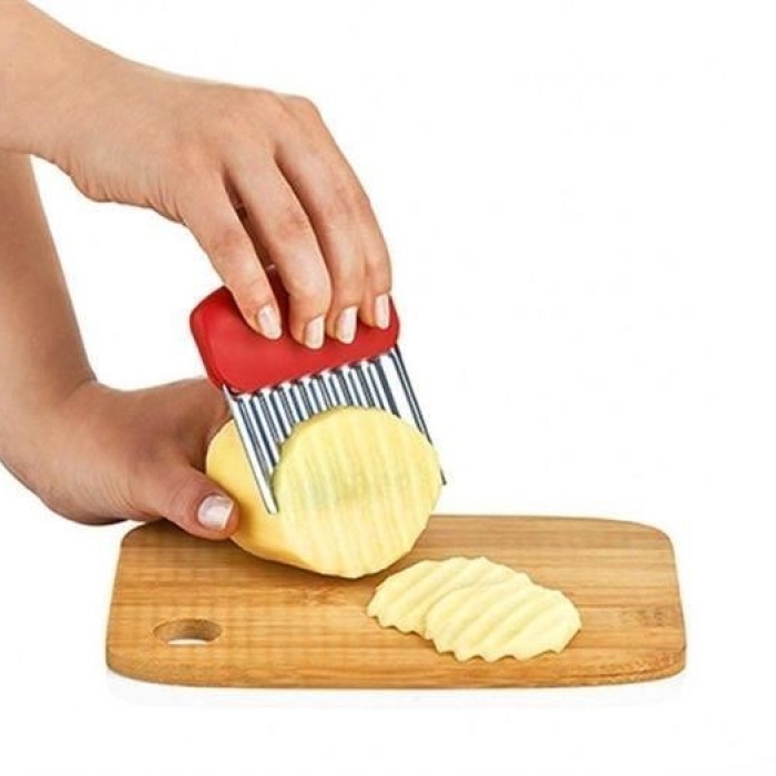 Pratik Kolay Patates Meyve Ve Sebze Dilimleyici Doğrama Bıçağı