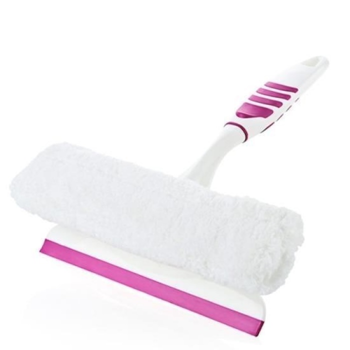 Biyomak® Pratik Kolay Mikrofiber Peluşlu Camsil Cam Silme Aleti Aparatı