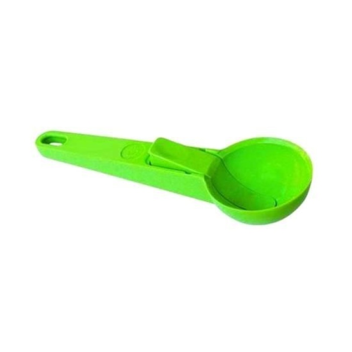 Biyomak® Pratik Mandallı Plastik Dondurma Servis Sunum Kepçesi Kaşığı