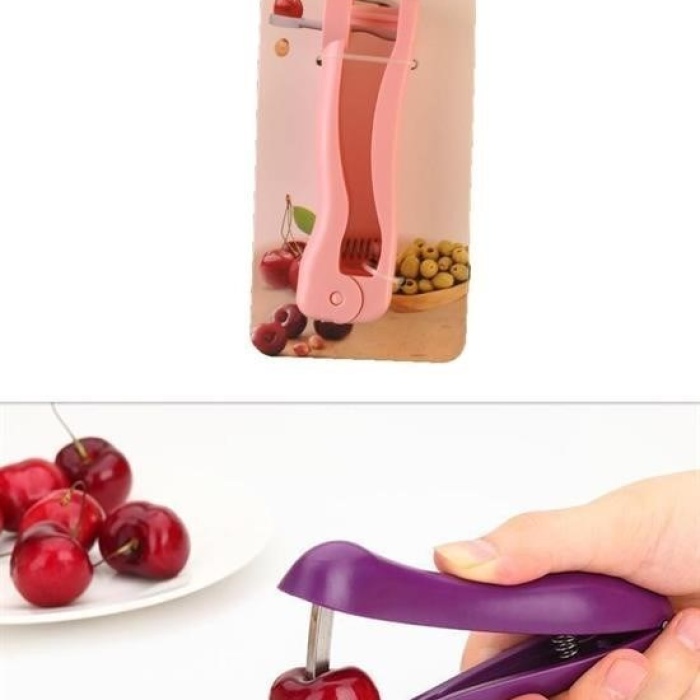 Pratik Kolay Zeytin ve Vişne Çekirdeği Çıkarma Aleti Aparatı