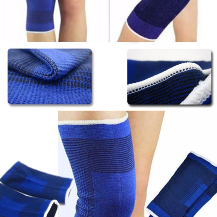 Biyomak® 2 Li Elastik Dizlik - Egzersiz ve Spor Dizliği Büyük Boy 23 cm