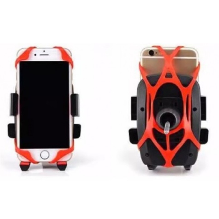 Bisiklet Motosiklet Telefon Stand Tutucu Lastikli