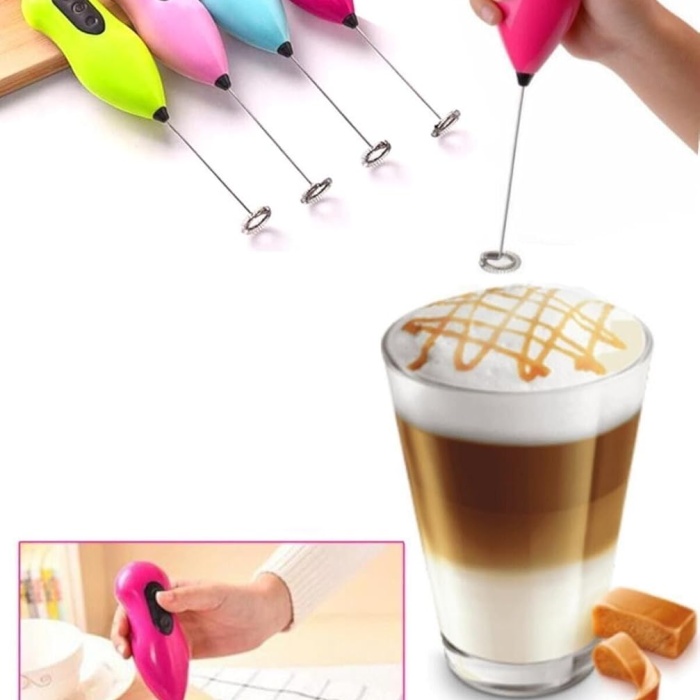 Mini Pilli Portatif Karıştırıcı El Mikseri