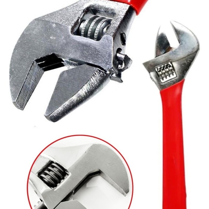 Biyomak® 10 250 mm İngiliz Anahtarı Kurbağacık Boru Pense Ayarlı İzoleli