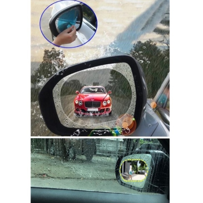 Oto Araç Araba Dış Yan Ayna Yağmur Tutmaz Kaydırıcı Film 2 Adet