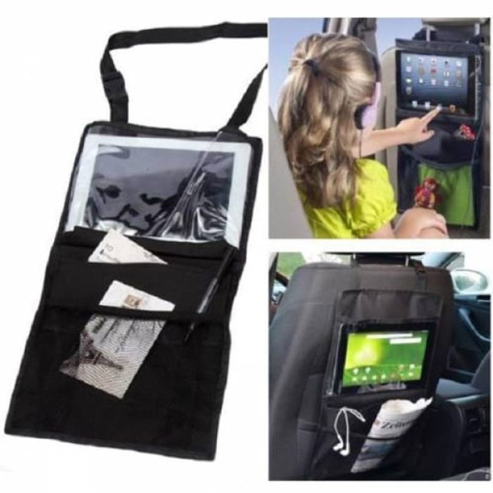 Dokunmatik Tablet Hazneli Araba Koltuk Arkası Düzenleyici Organizer