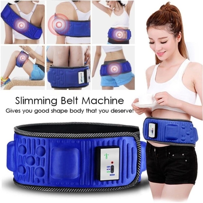 Biyomak® Super Slim 5 Motorlu Titreşimli Masaj Kemeri Göbek Eritme Aleti