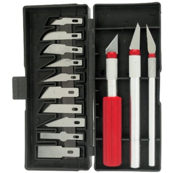 13 Parça Dayanıklı Hassas El Sanatları Hobi Bıçak Set