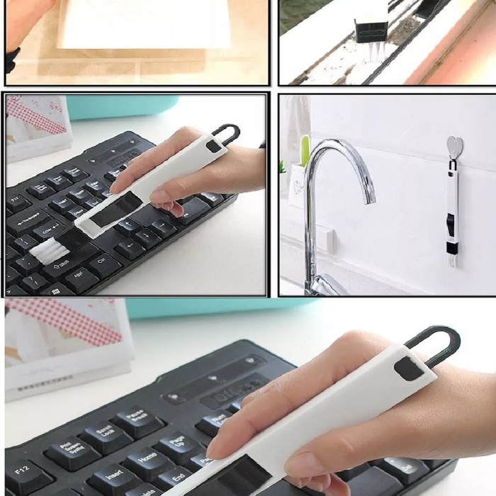 Biyomak® Mini Kürekli Fırça Bilgisayar Klavye Pencere Oluğu Dar Bölge Köşe Bucak Toz Fırçası